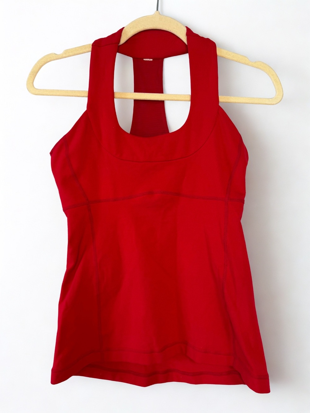 lululemon athletica Red Racerback Sports Tank